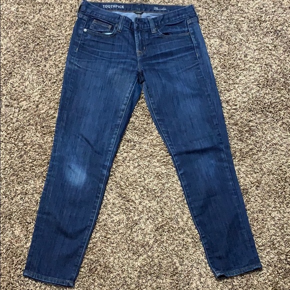 J. Crew toothpick ankle skinny jeans - Picture 1 of 4
